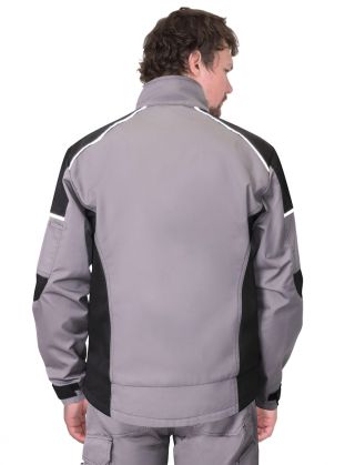 Куртка ЦИТРИН (М) цв.серый с черным