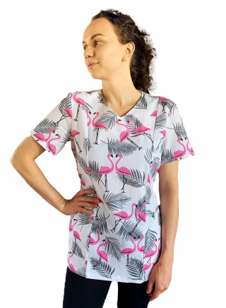 Блуза Фламинго медицинская