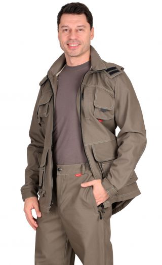 Костюм 'МИЧИГАН-2' куртка, брюки (тк. Canvas) темный песок