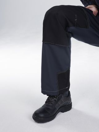 Костюм Формула (тк.Смесовая,240) брюки, т.серый/св.серый/черный