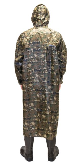 Плащ ПВХ Стандарт (210 гр/м2) КМФ цифра