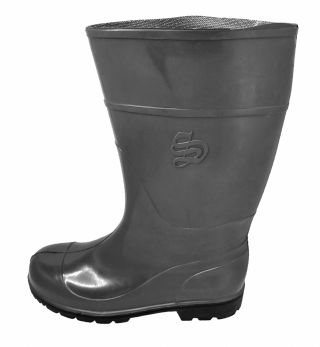 Сапоги ПВХ женские с МП МБС, цв.чёрный