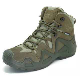 Ботинки тактические E-PRO Special Mid KEVLAR (range green) утеплённые