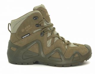 Ботинки тактические E-PRO Special Mid KEVLAR (range green) утеплённые