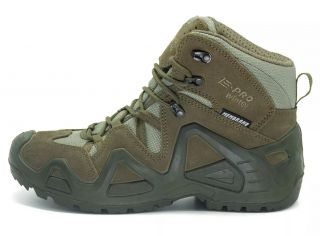 Ботинки тактические E-PRO Special Mid KEVLAR (range green) утеплённые