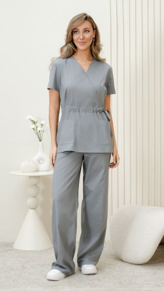 Костюм ИРИДА (М-122), тк.вискоза/стрейч, цв.графит