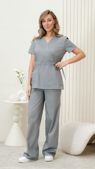 Костюм ИРИДА (М-122), тк.вискоза/стрейч, цв.графит