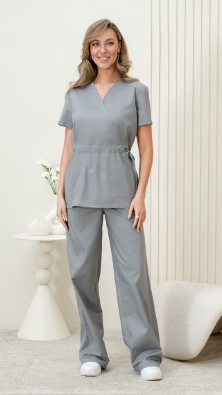 Костюм ИРИДА (М-122), тк.вискоза/стрейч, цв.графит