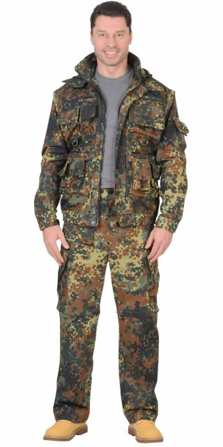 Костюм 'Тигр' трансформер, куртка, брюки (тк. Рип-стоп 210) КМФ Флектарн