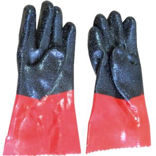 Перчатки для рыбообработки 2-х цветные морозостойкие (28см)