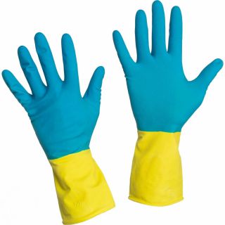 Перчатки хозяйственные латексные GLOVES