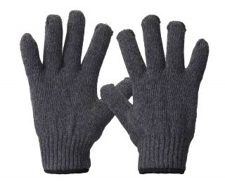 Перчатки полушерстяные 7,5 кл Сибирь-У серые